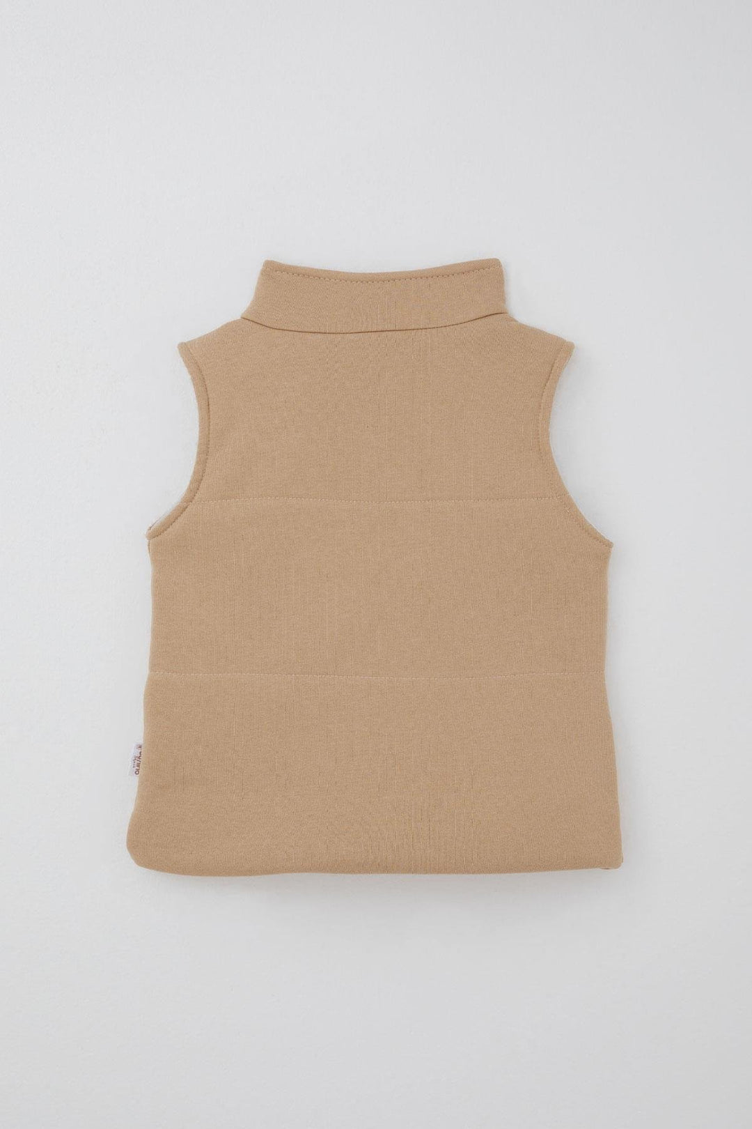 BRE Donino Boys' Tracksuit Set with B Printed Vest, 2-5 Years, Beige - Elizabeth