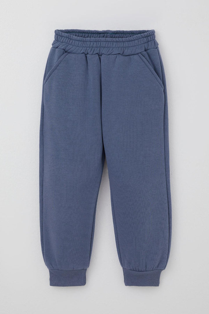 BRE Donino Erkek Çocuk Eşofman Takımı Püskürtme Boya Desenli Cep Detaylı 2-5 Yaş, Ekru - Spring Valley