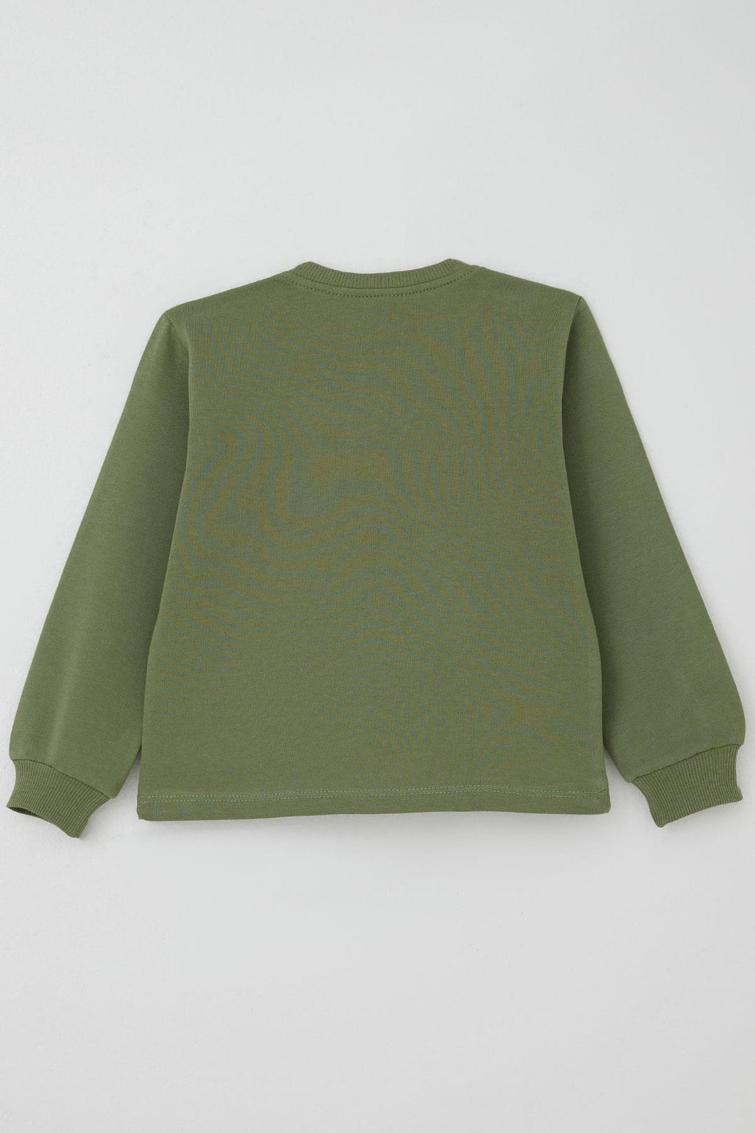 BRE Donino Boys' Tracksuit Set Printed with Summer Micro Vest 2-5 Years, Khaki Green - Ixtlahuaca