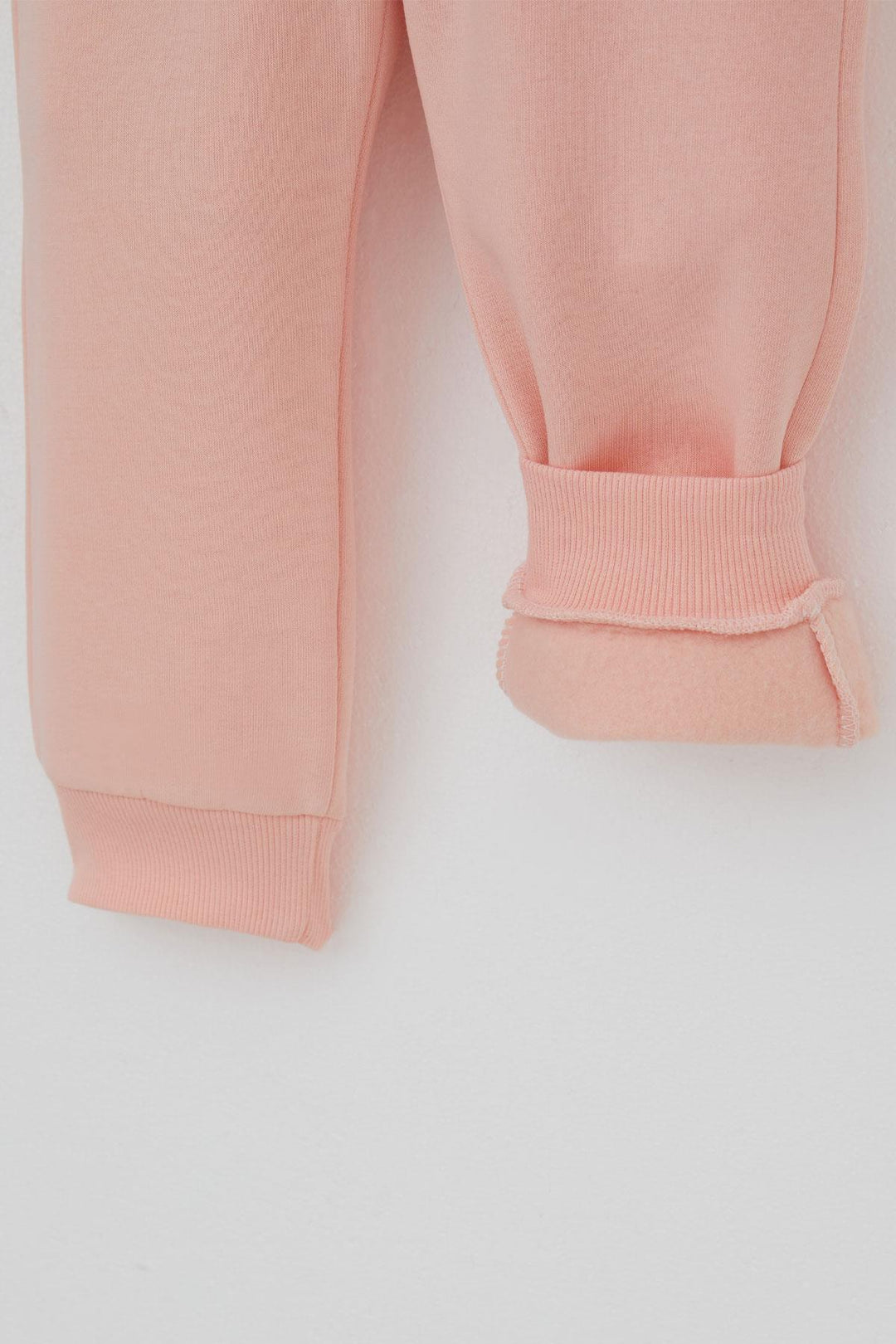 BRE Donino Girl's Tracksuit Set with Flower Patterned Vest, 2-5 Years, Pink - Chaniá