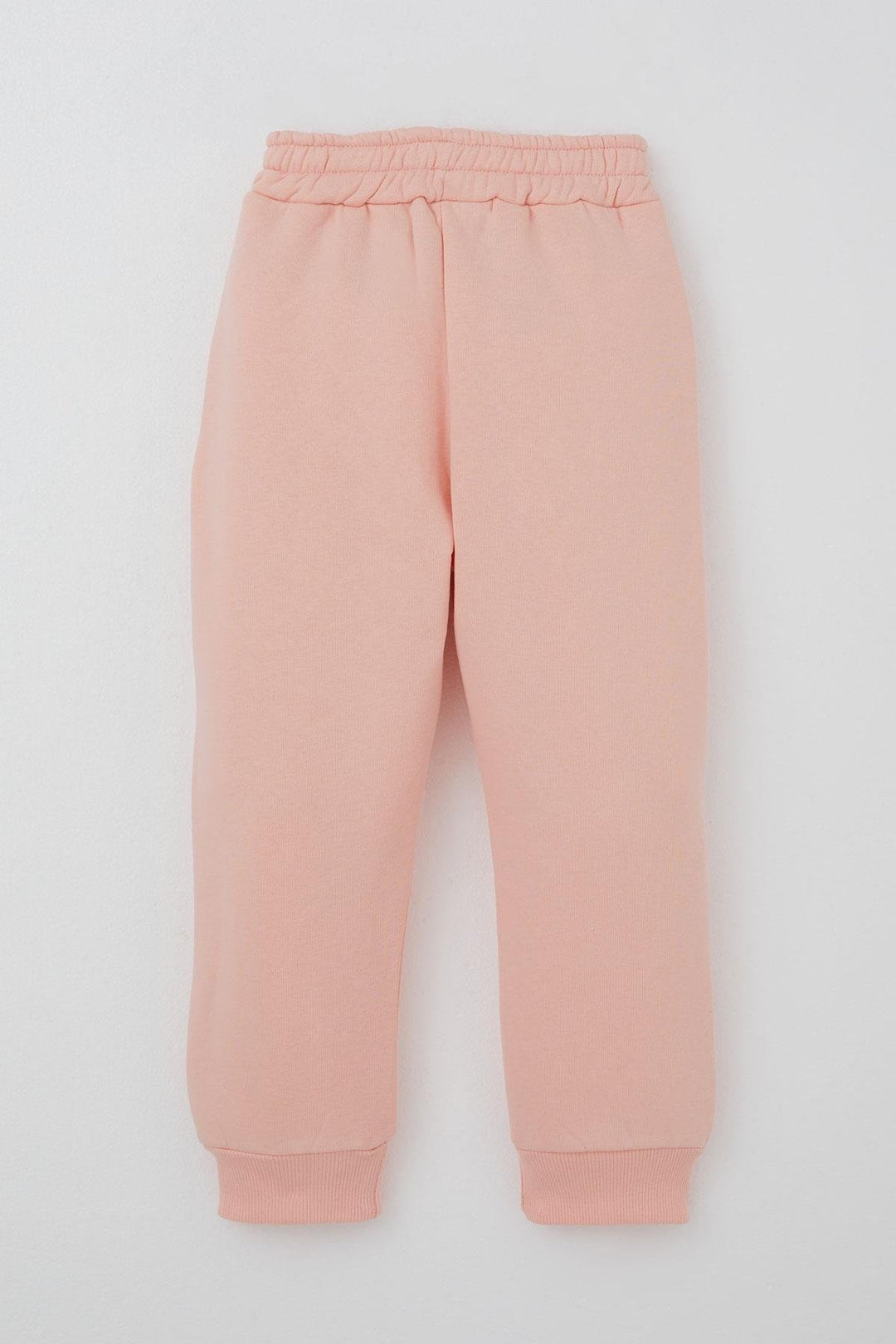 BRE Donino Girl's Tracksuit Set with Flower Patterned Vest, 2-5 Years, Pink - Chaniá