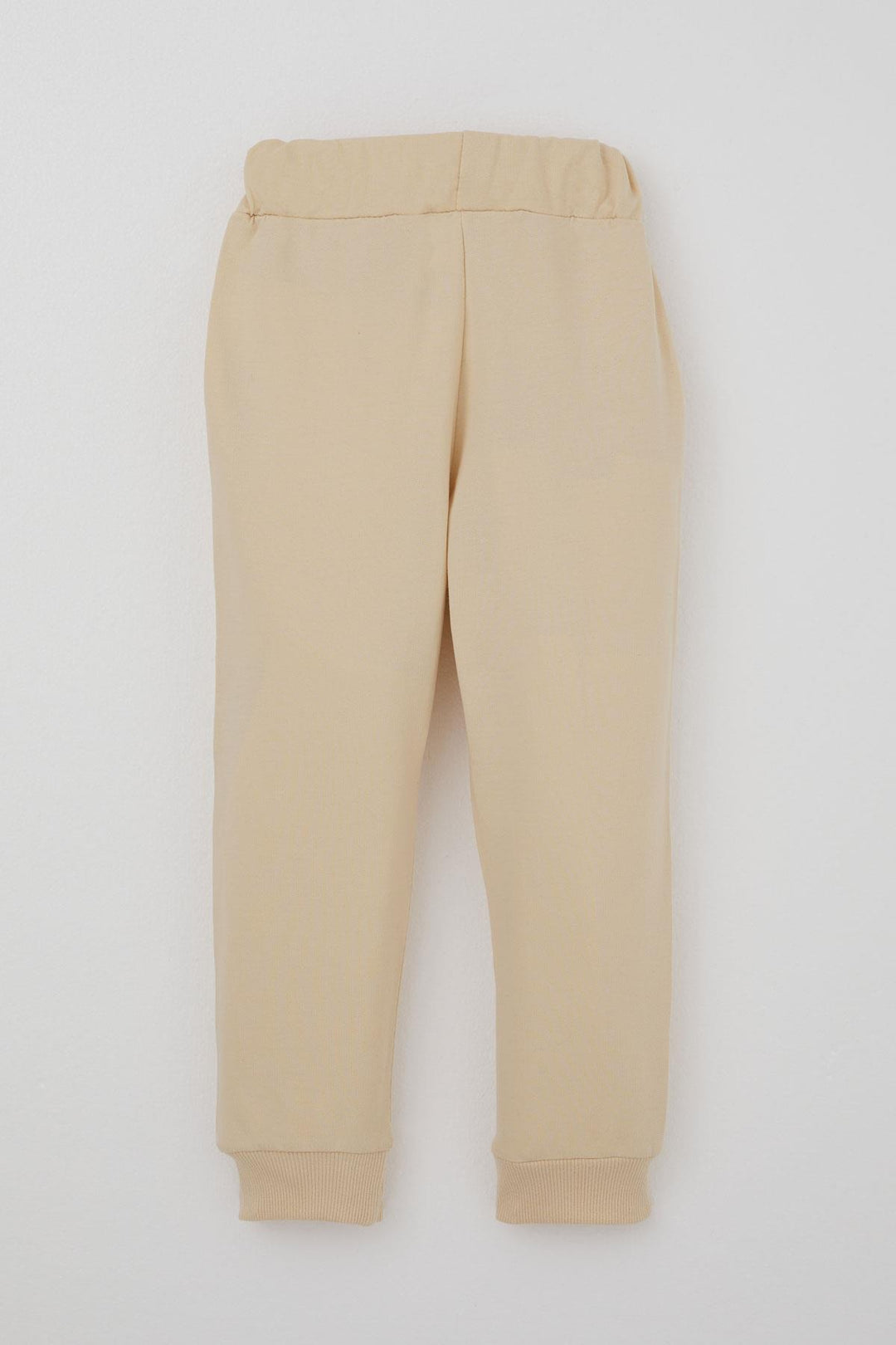 BRE Donino Girl's Tracksuit Set with Flower Print Quilted Micro Vest, 2-5 Years, Cream - Puerto Vallarta