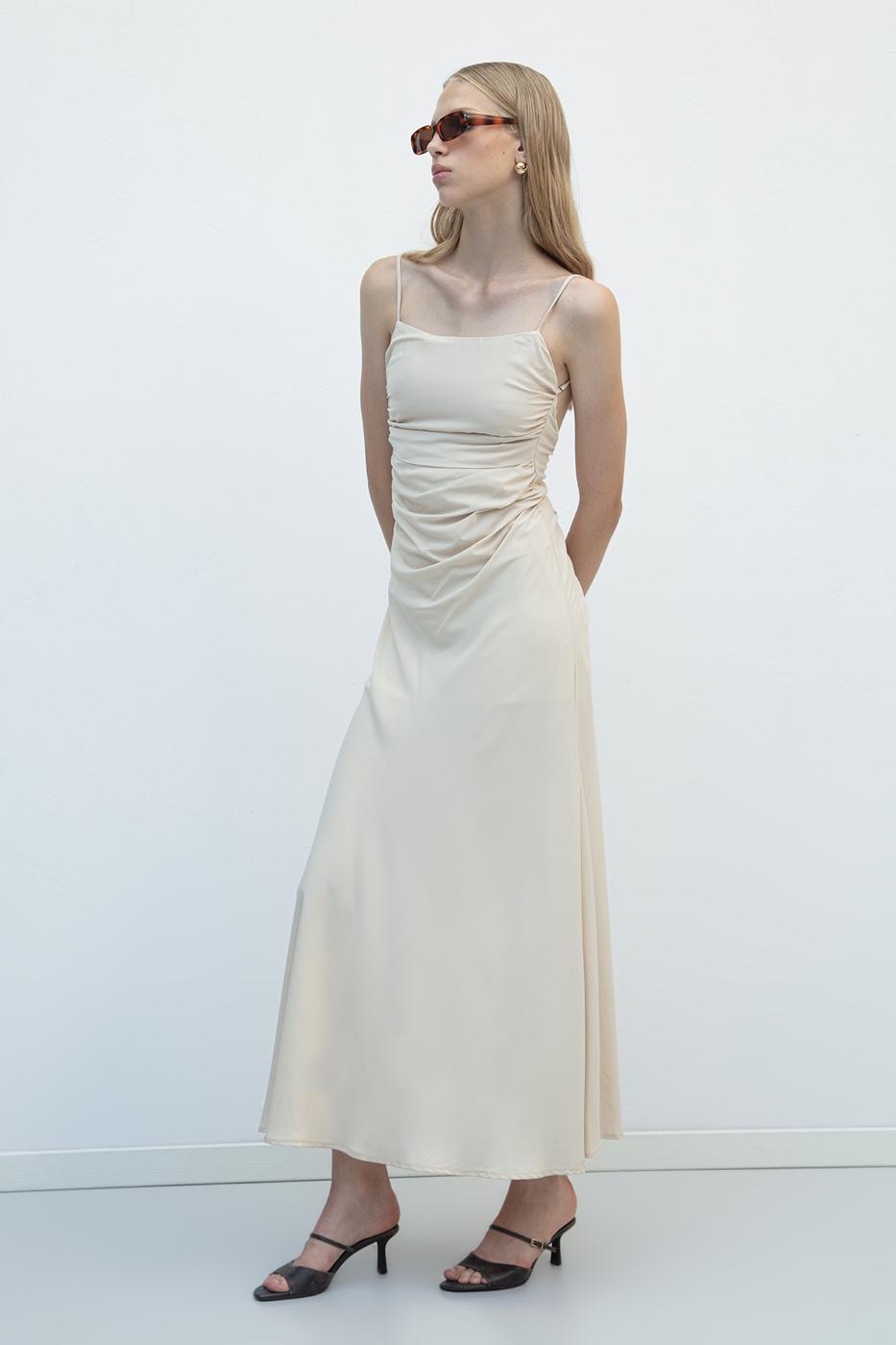 BSL Women Draped Strap Maxi Dress - Inver Grove Heights