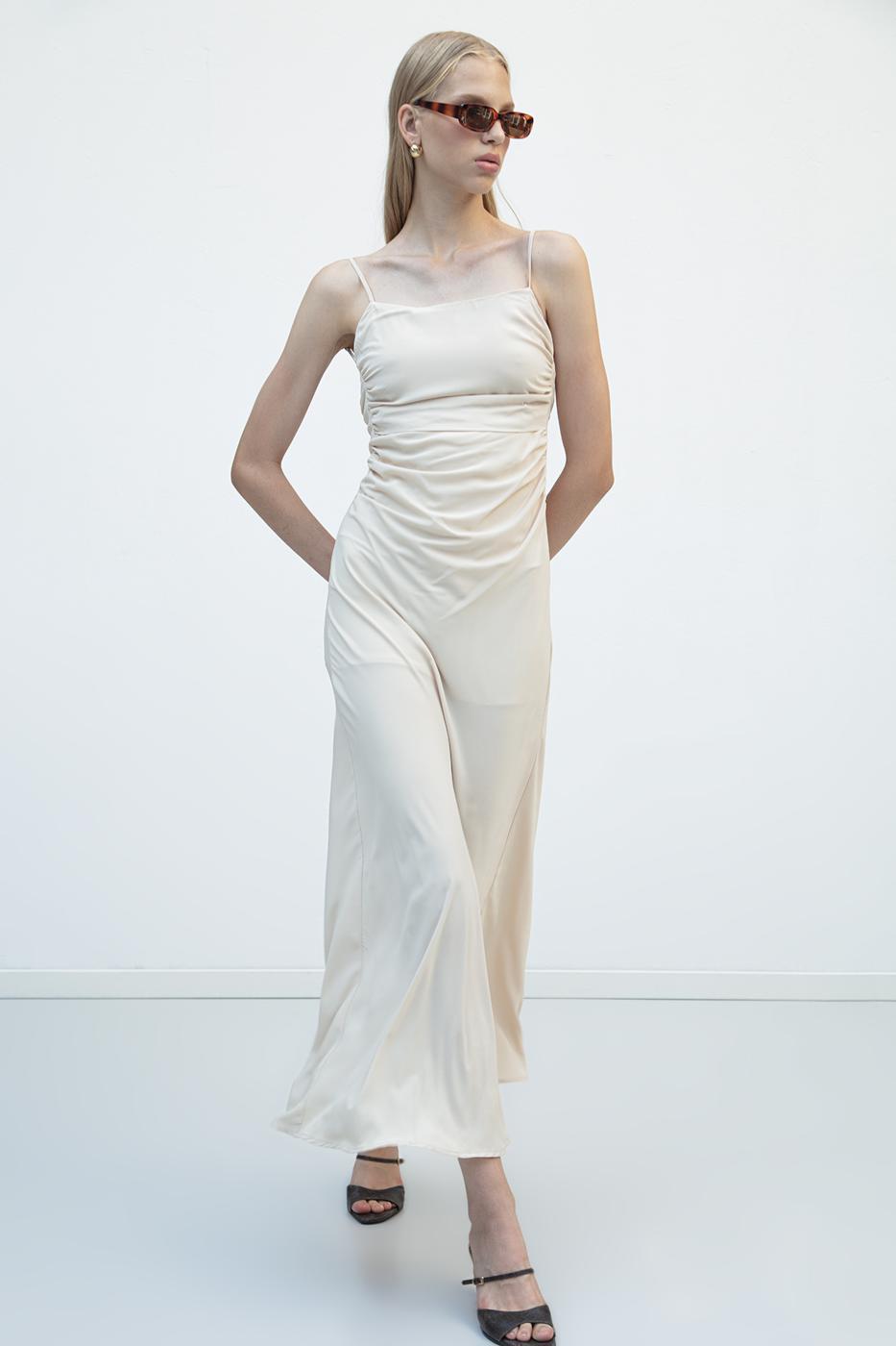 BSL Women Draped Strap Maxi Dress - Inver Grove Heights