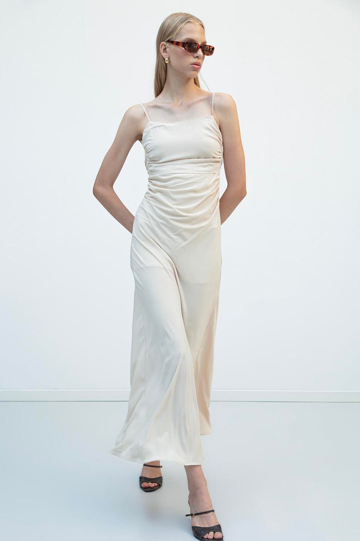 BSL Women Draped Strap Maxi Dress - Inver Grove Heights