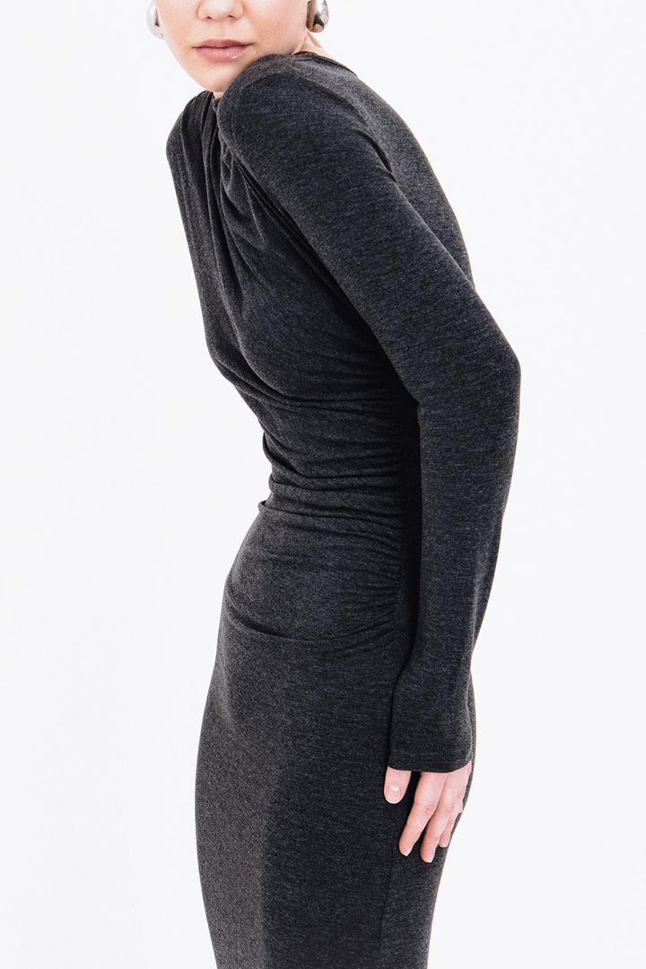 BSL Women Draped Midi Dress - Widnes