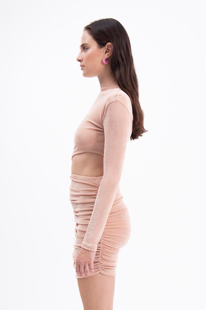 BSL Women Drapped mini dress - Ocotlán