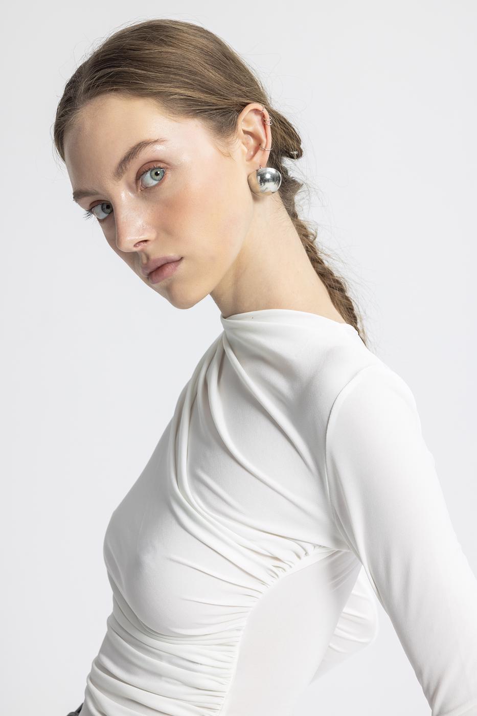 BSL Women Draped Top - Casalnuovo di Napoli
