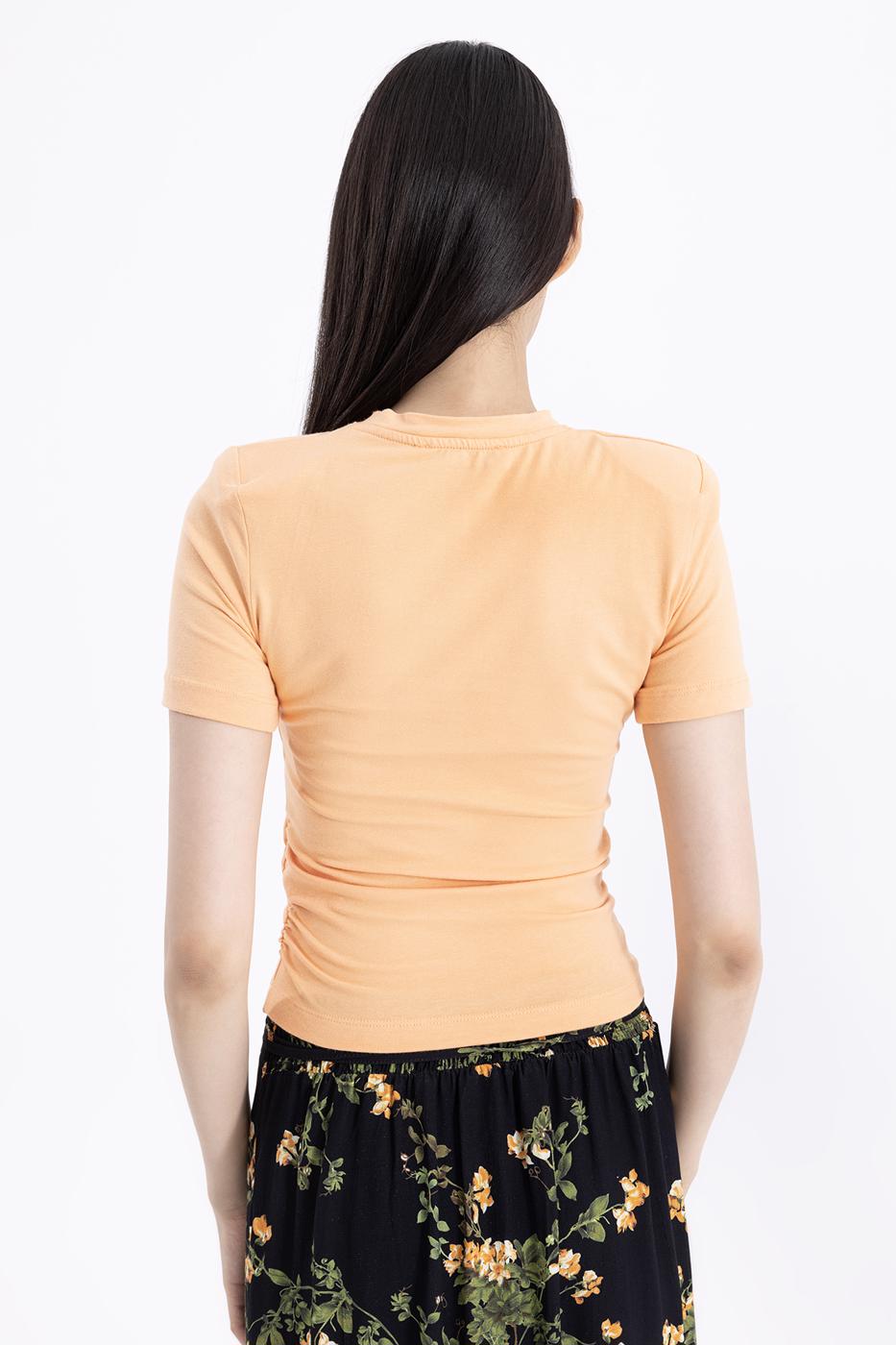 BSL Women Draped Padded T-shirt - Pittsburgh