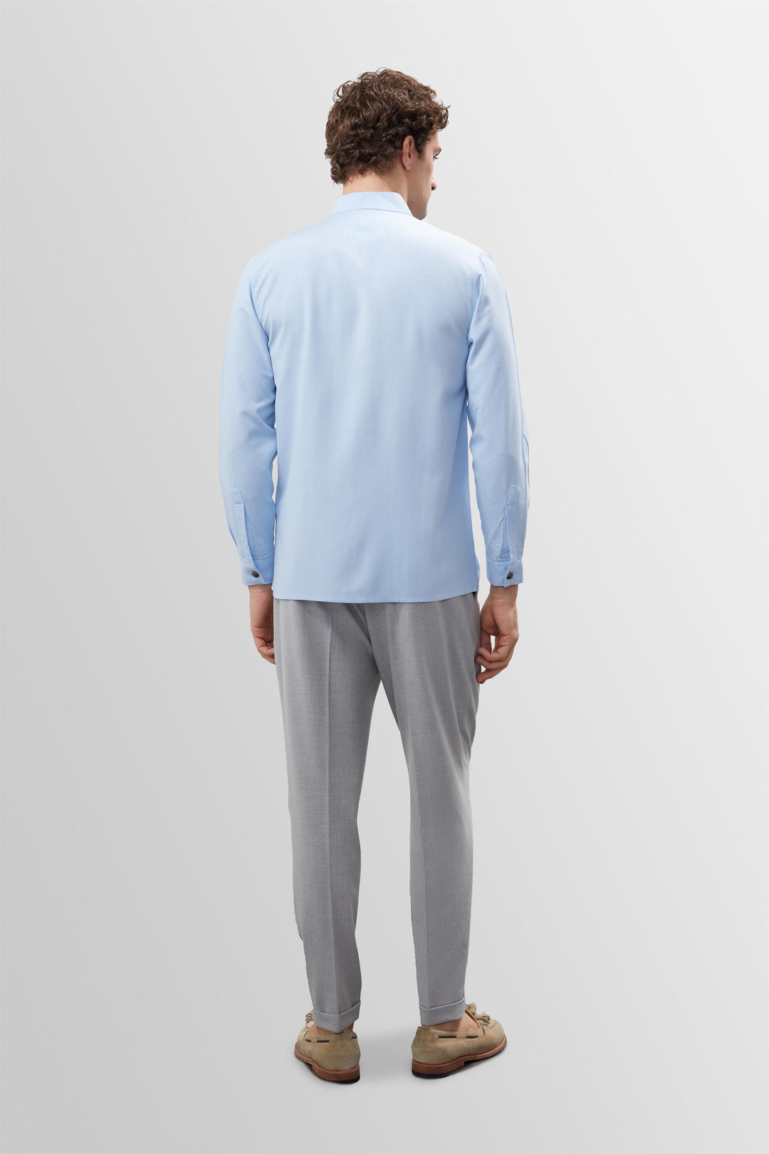 ANT Button Detailed Stand Up Collar Men's Shirt - Neuss