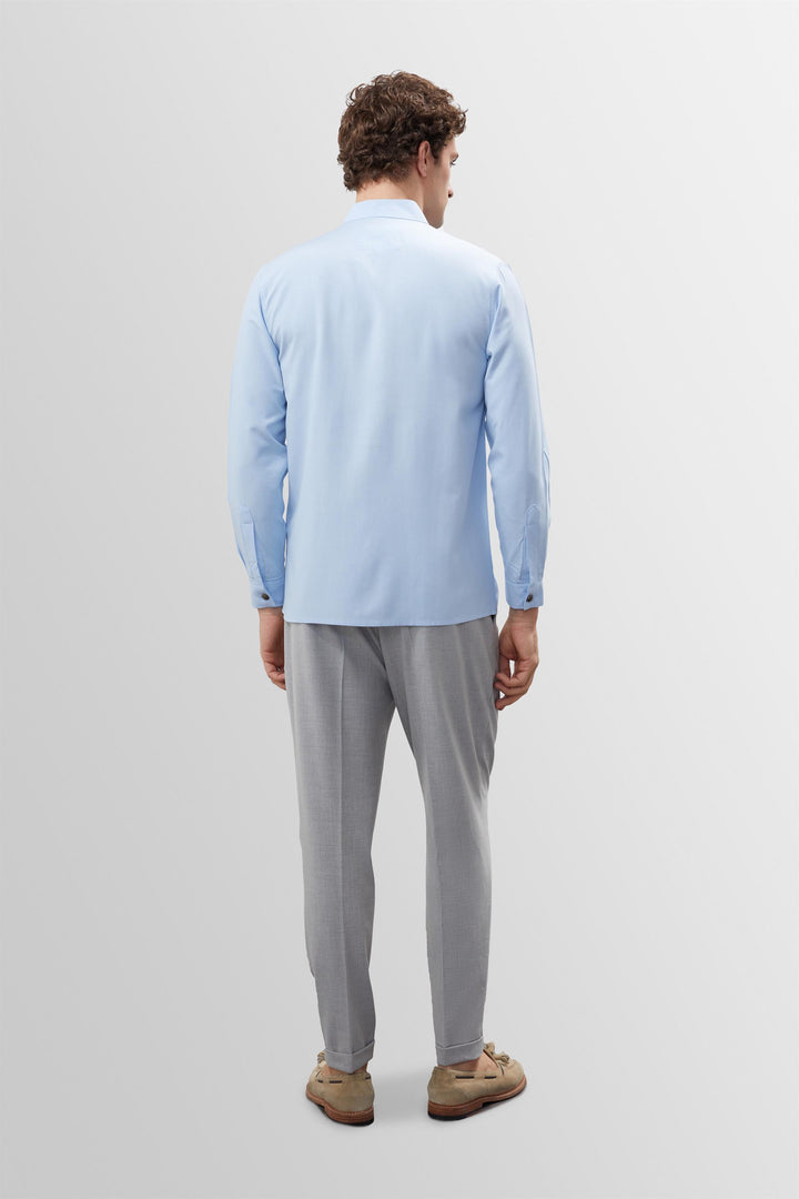 ANT Button Detailed Stand Up Collar Men's Shirt - Neuss