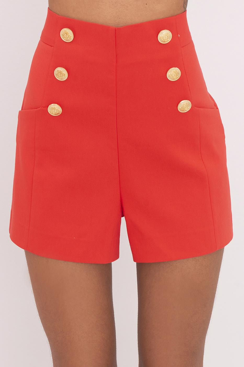 BSL Women Short with Button - Carpentersville