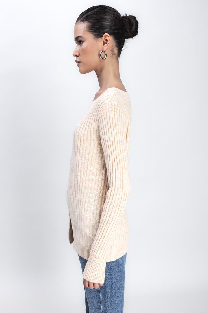 BSL Women Button Detailed Knit Top - Heroica Matamoros