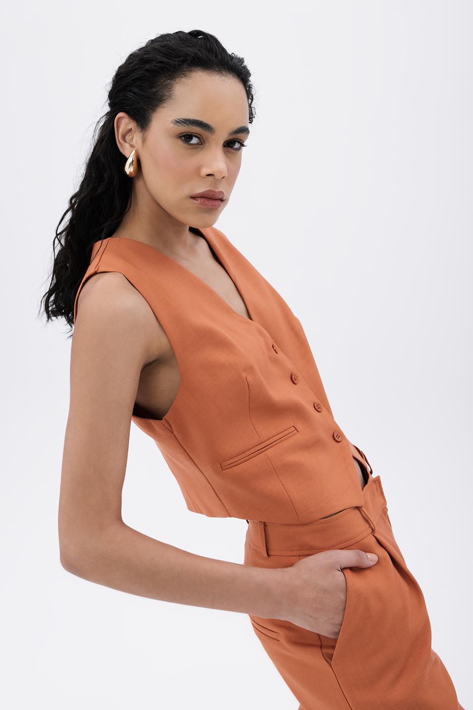 BSL Women Buttoned Fit Vest - Barsinghausen