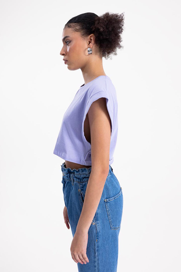 BSL Women Dropped shoulder crop T-shirt - Krefeld