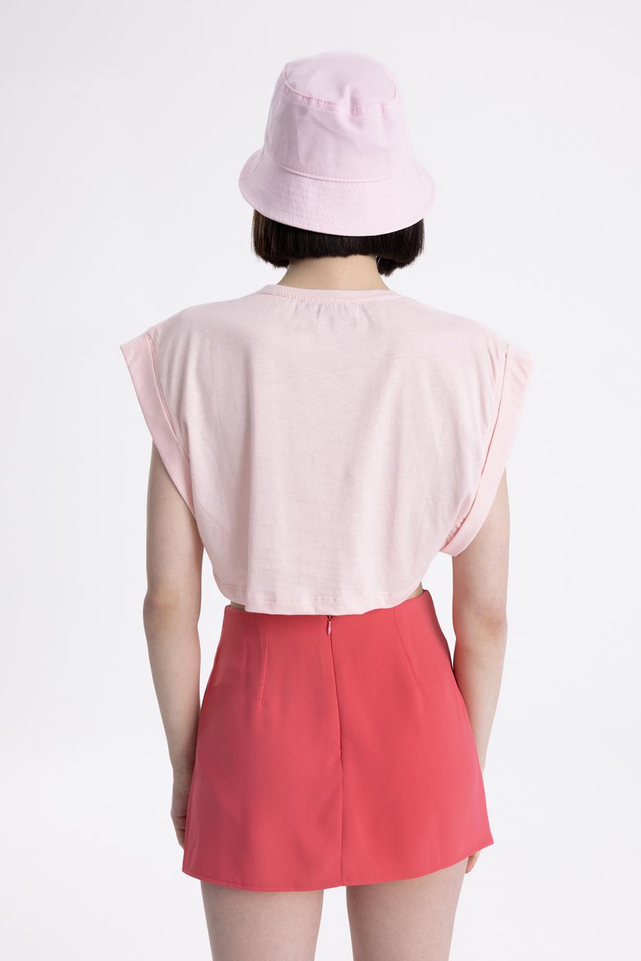 BSL Women Dropped shoulder crop T-shirt - Monreale