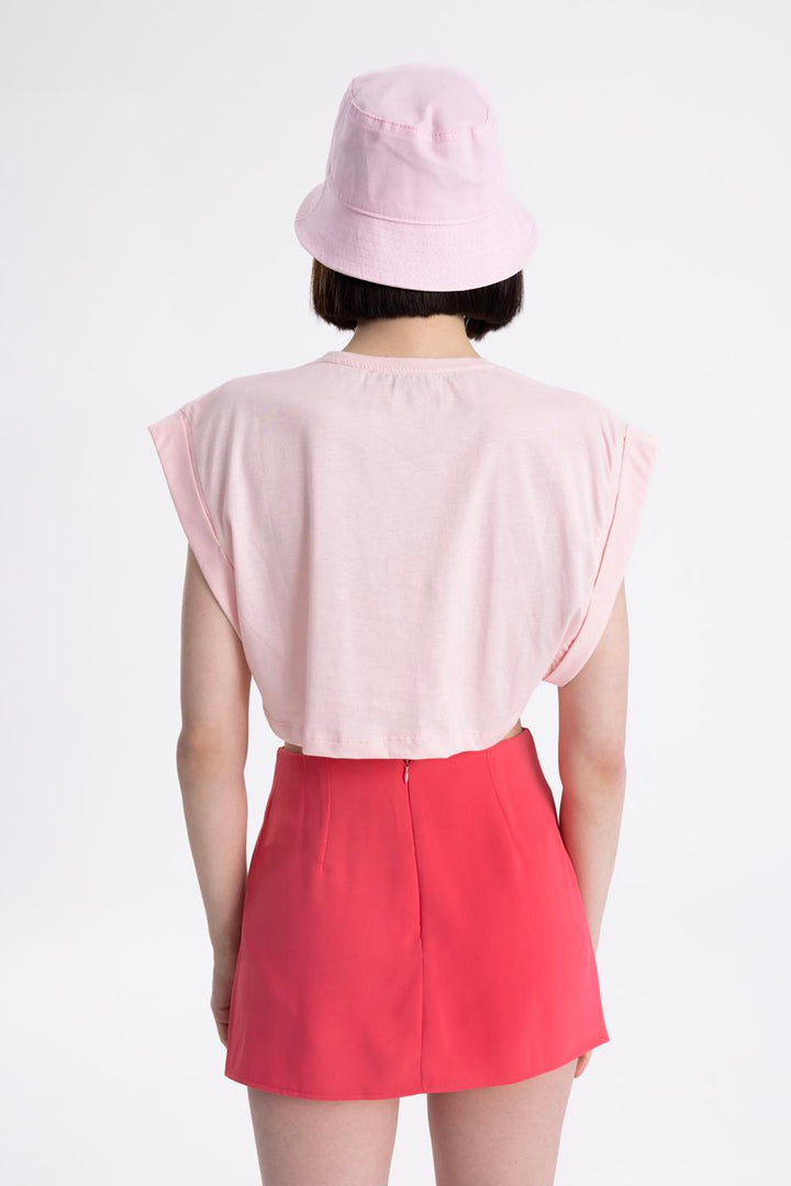 BSL Women Dropped shoulder crop T-shirt - Monreale