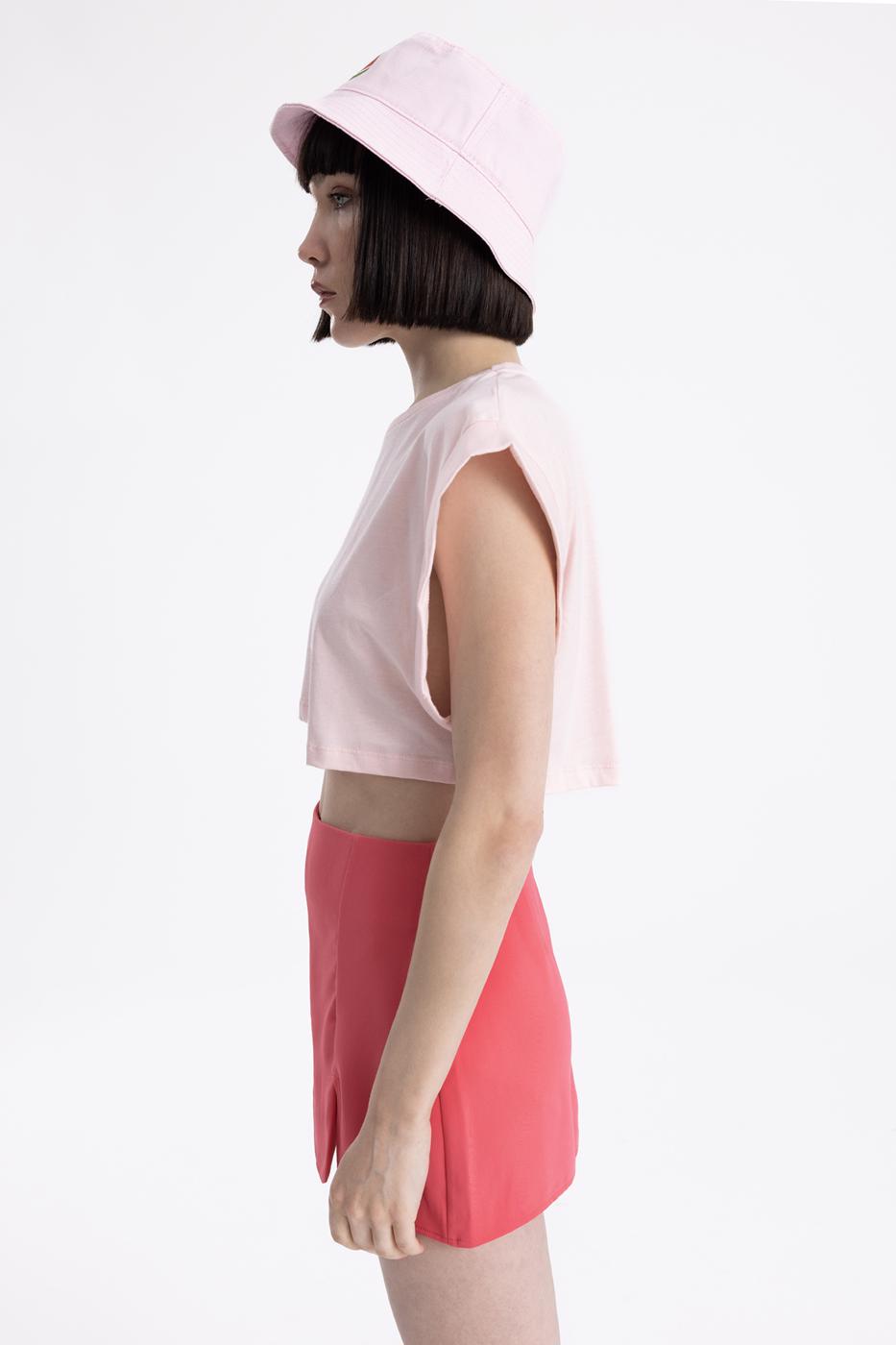 BSL Women Dropped shoulder crop T-shirt - Monreale