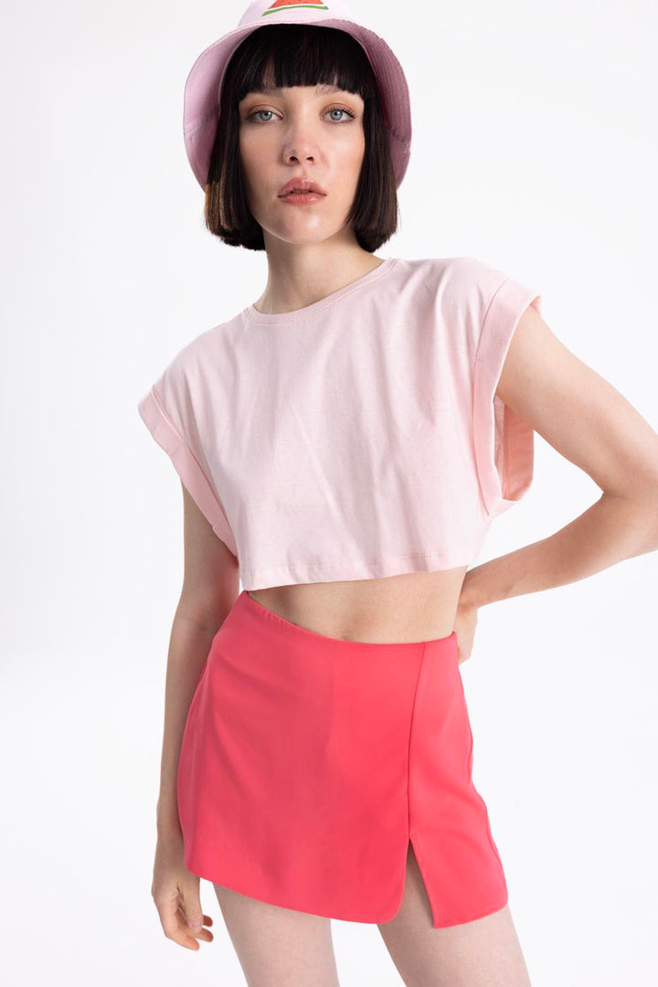 BSL Women Dropped shoulder crop T-shirt - Monreale