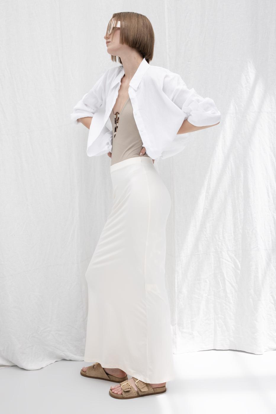 BSL Women Straight Tight Midi Skirt - Hagerstown