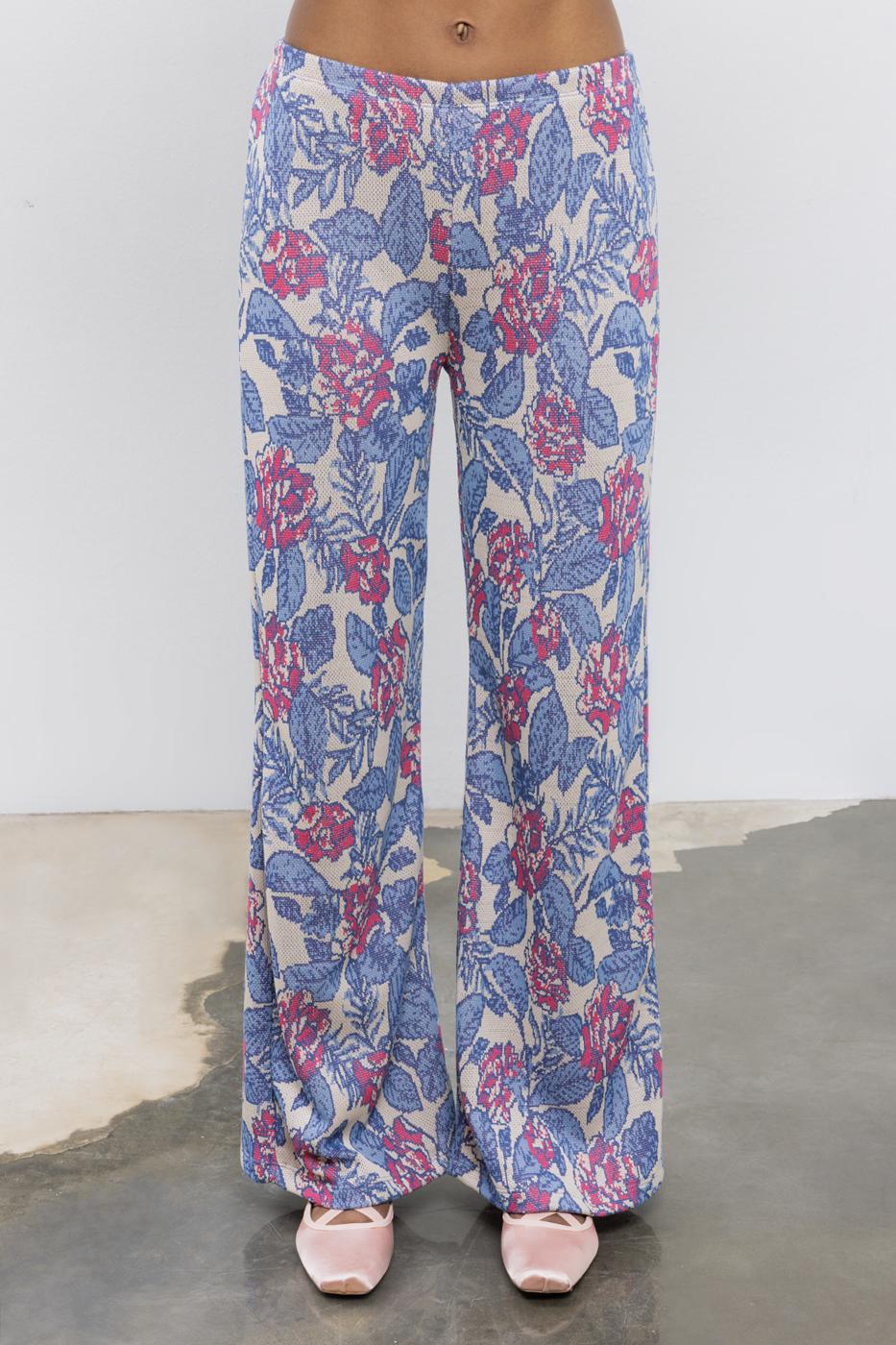 BSL Women Straight Cut Wide Leg Trousers - Eau Claire