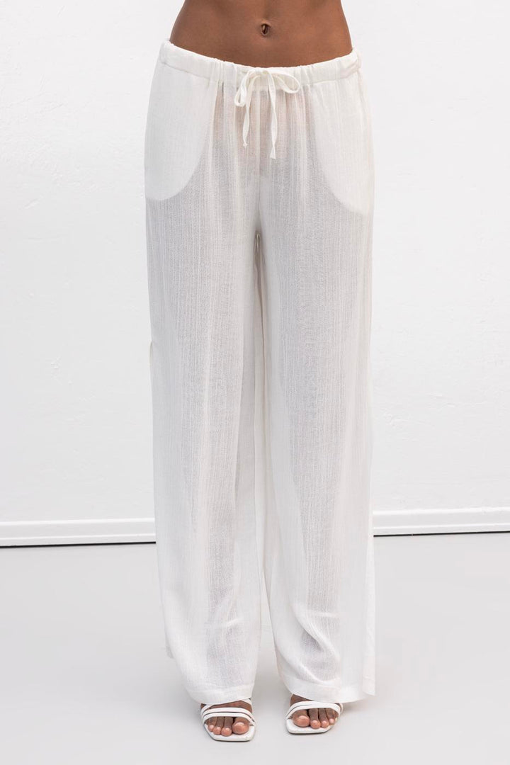 BSL Women Straight Cut Loose Trousers - Apache Junction