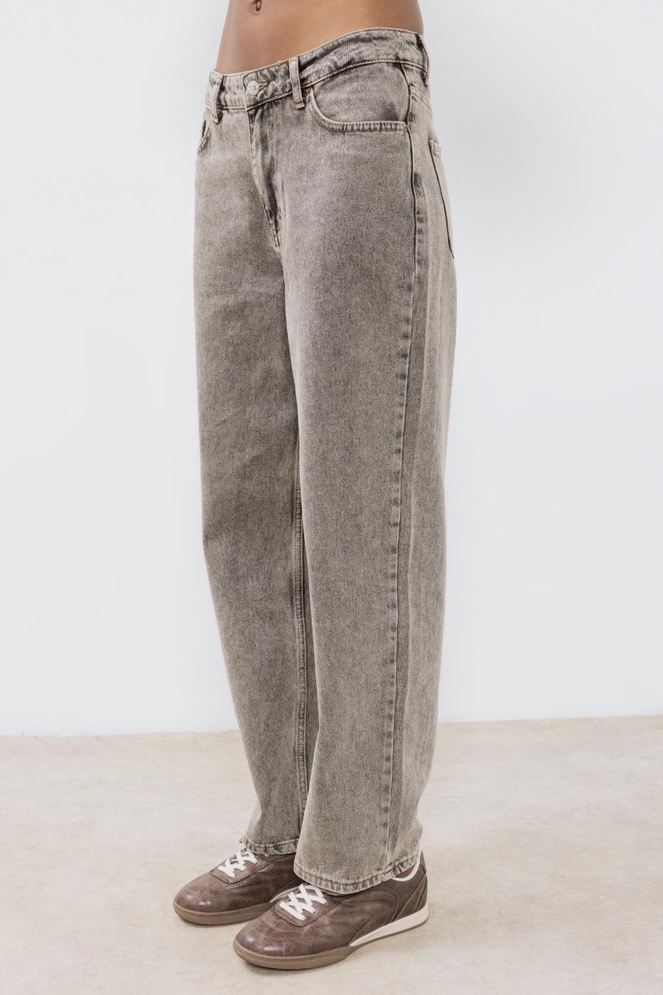 BSL Women Straight Cut Denim Trousers - Aix-en-Provence