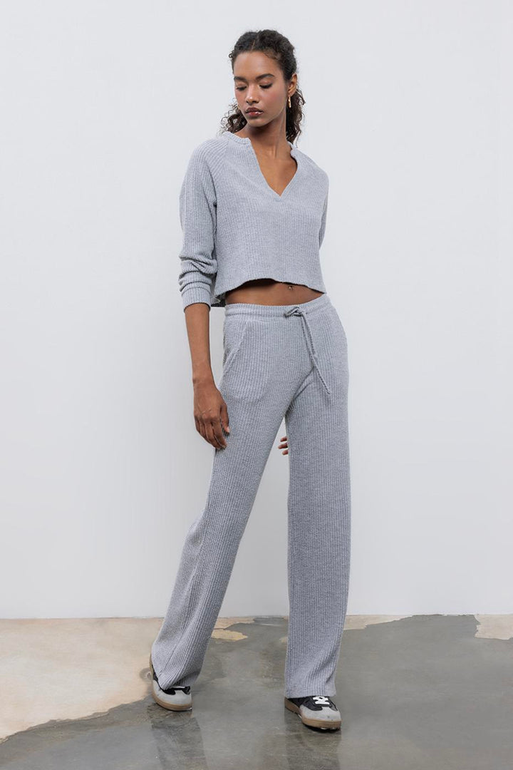 BSL Women Straight Cut Trousers - Dunkerque