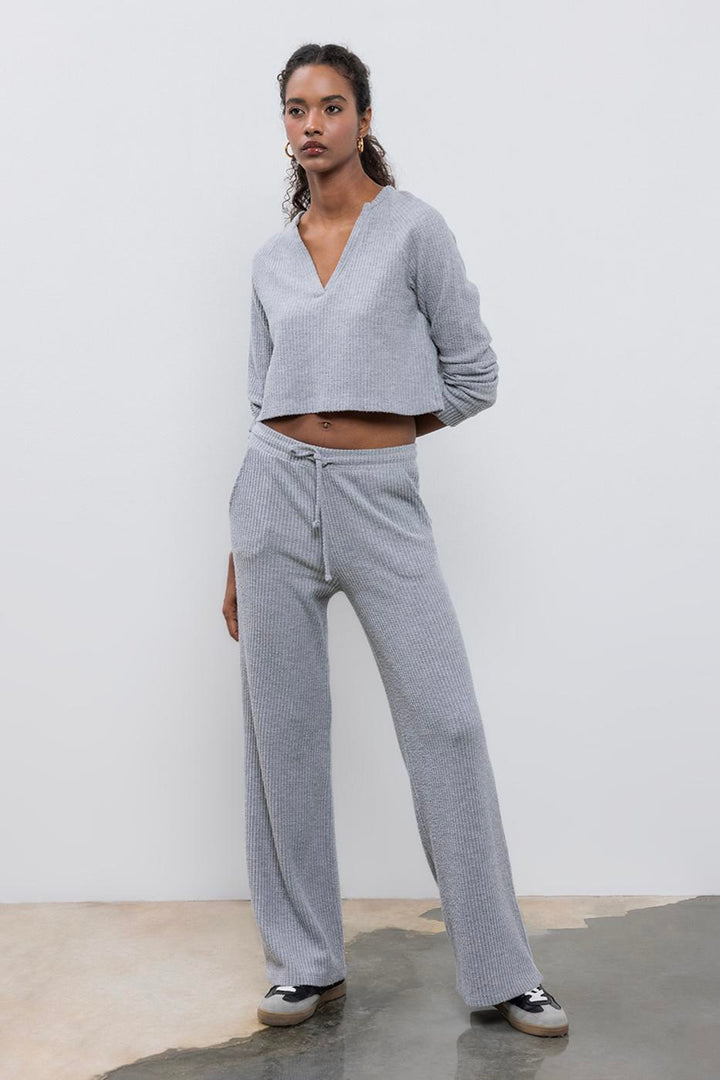 BSL Women Straight Cut Trousers - Dunkerque