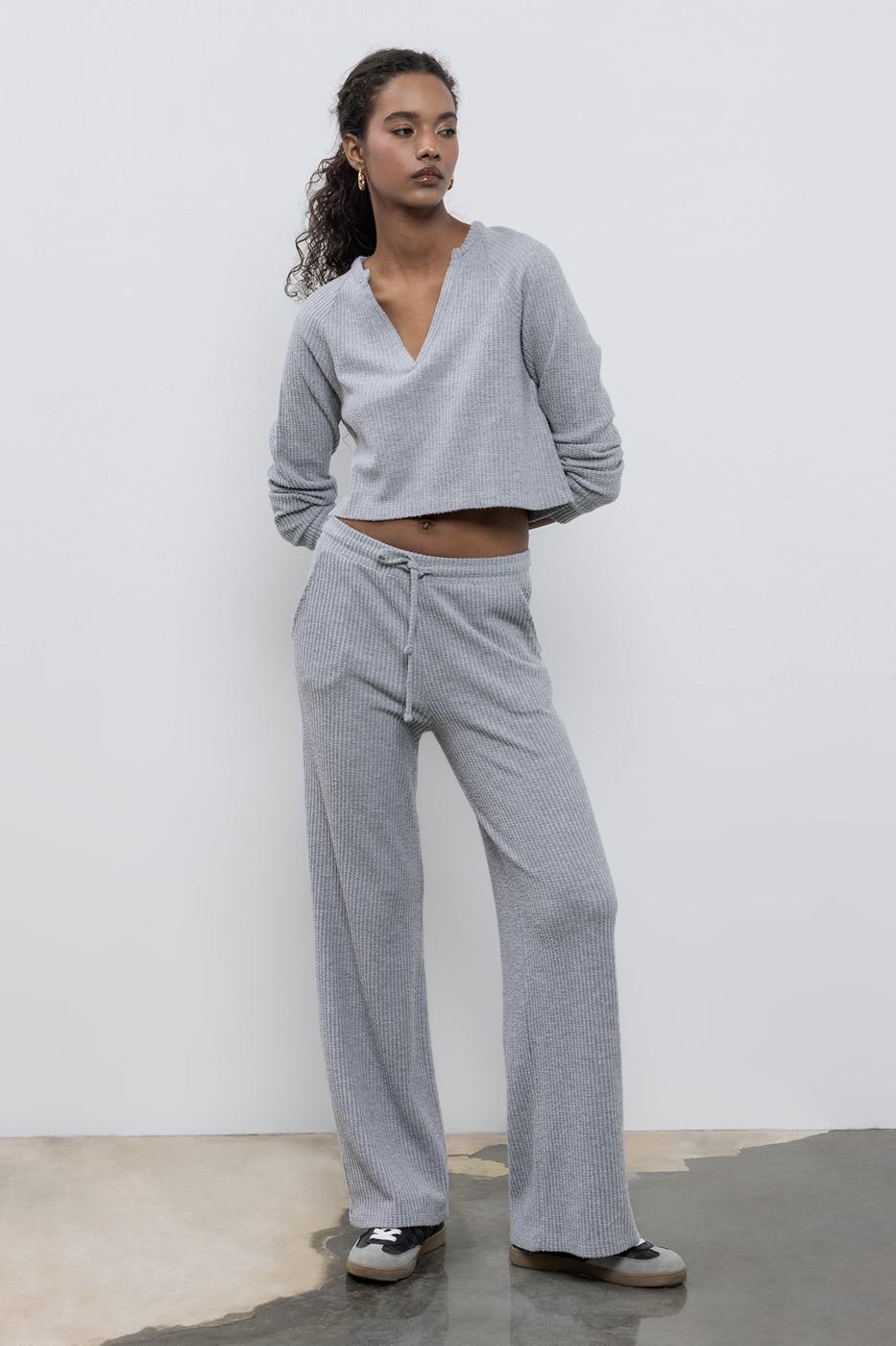 BSL Women Straight Cut Trousers - Dunkerque