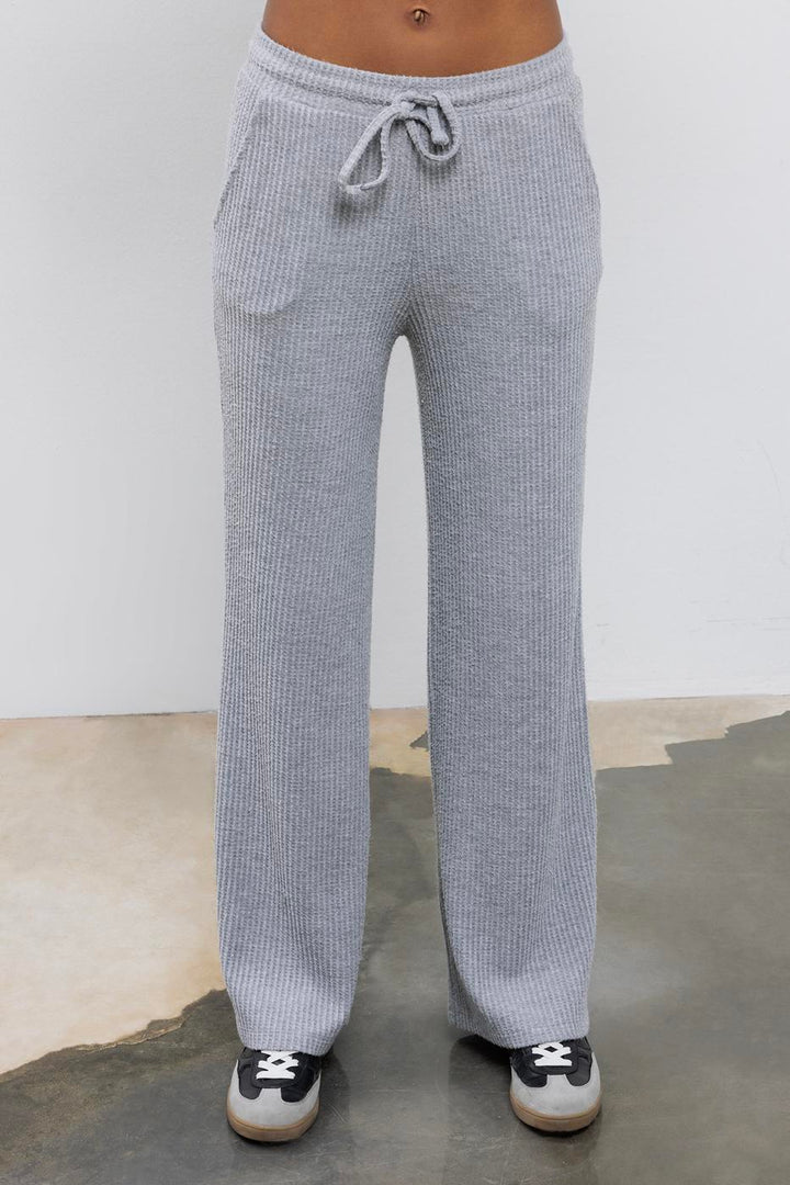 BSL Women Straight Cut Trousers - Dunkerque