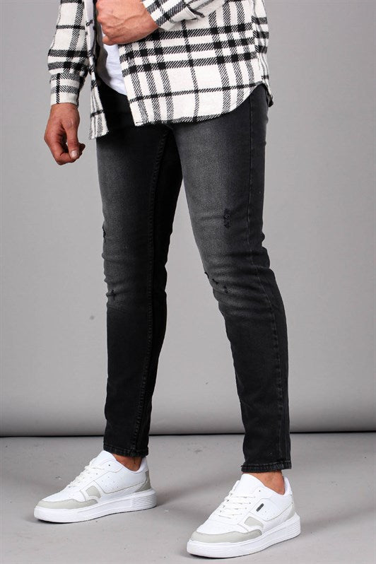MDX Straight Leg Comfort Fit Men's Black Jeans 6330 - Vlaardingen