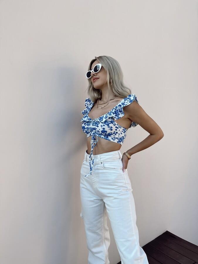 HLLY Women Rico Blue T-shirt - Waterford