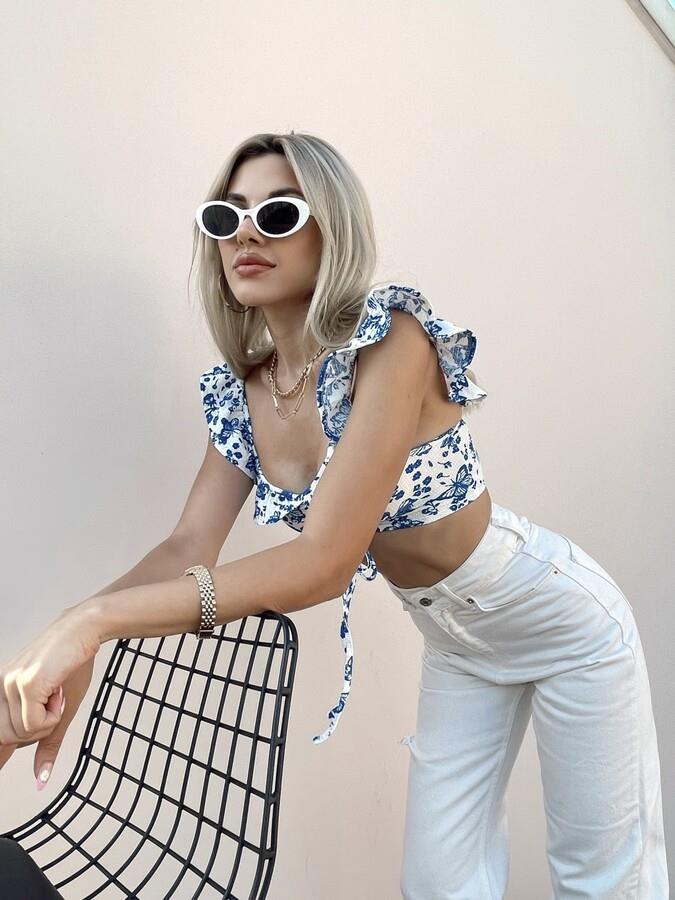 HLLY Women Rico Blue T-shirt - Waterford