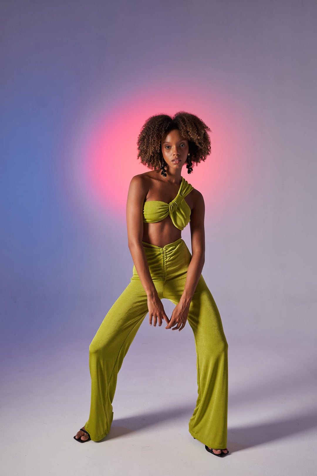 HLLY Women Beatrice Crop Green - Arona