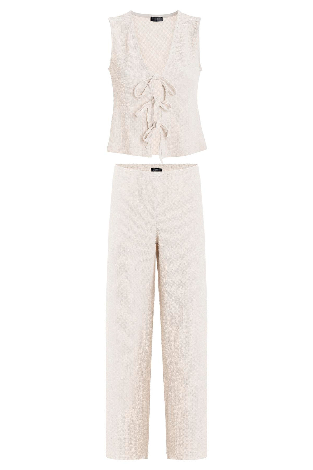 ANT Antioch Ecru Set with Detailed Texture for Women - Chelsea