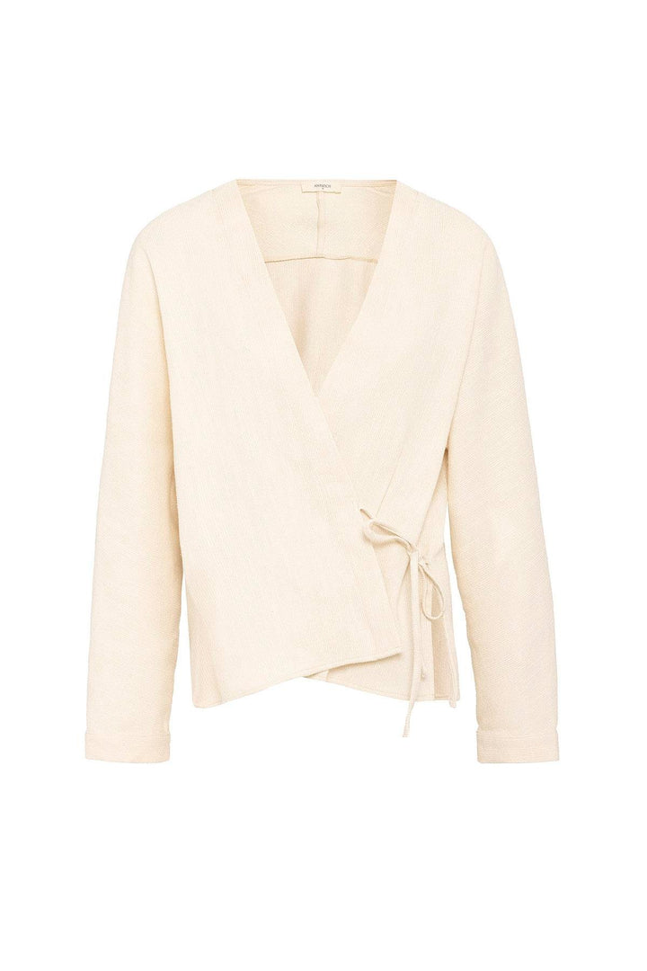 ANT Antioch Ecru Tie-Dye Kimono Women's Shirt - Waterlooville