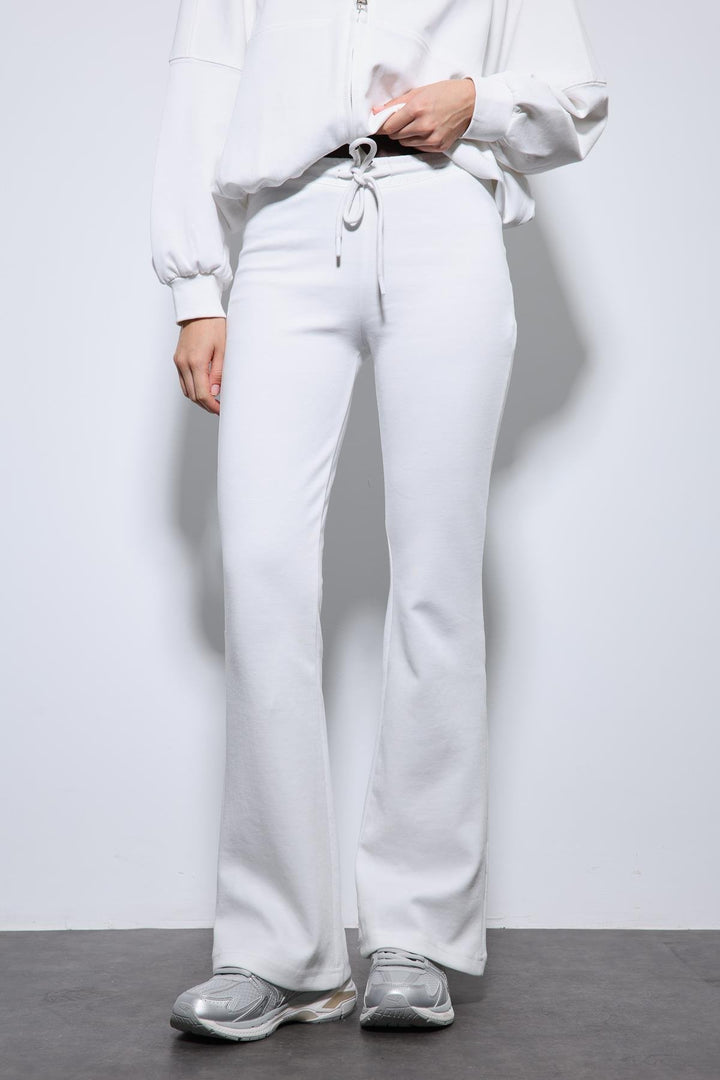 ANT Antioch Ekru Bomber Ceket ve İspanyol Paça Eşofman Takım - Civitanova Marche