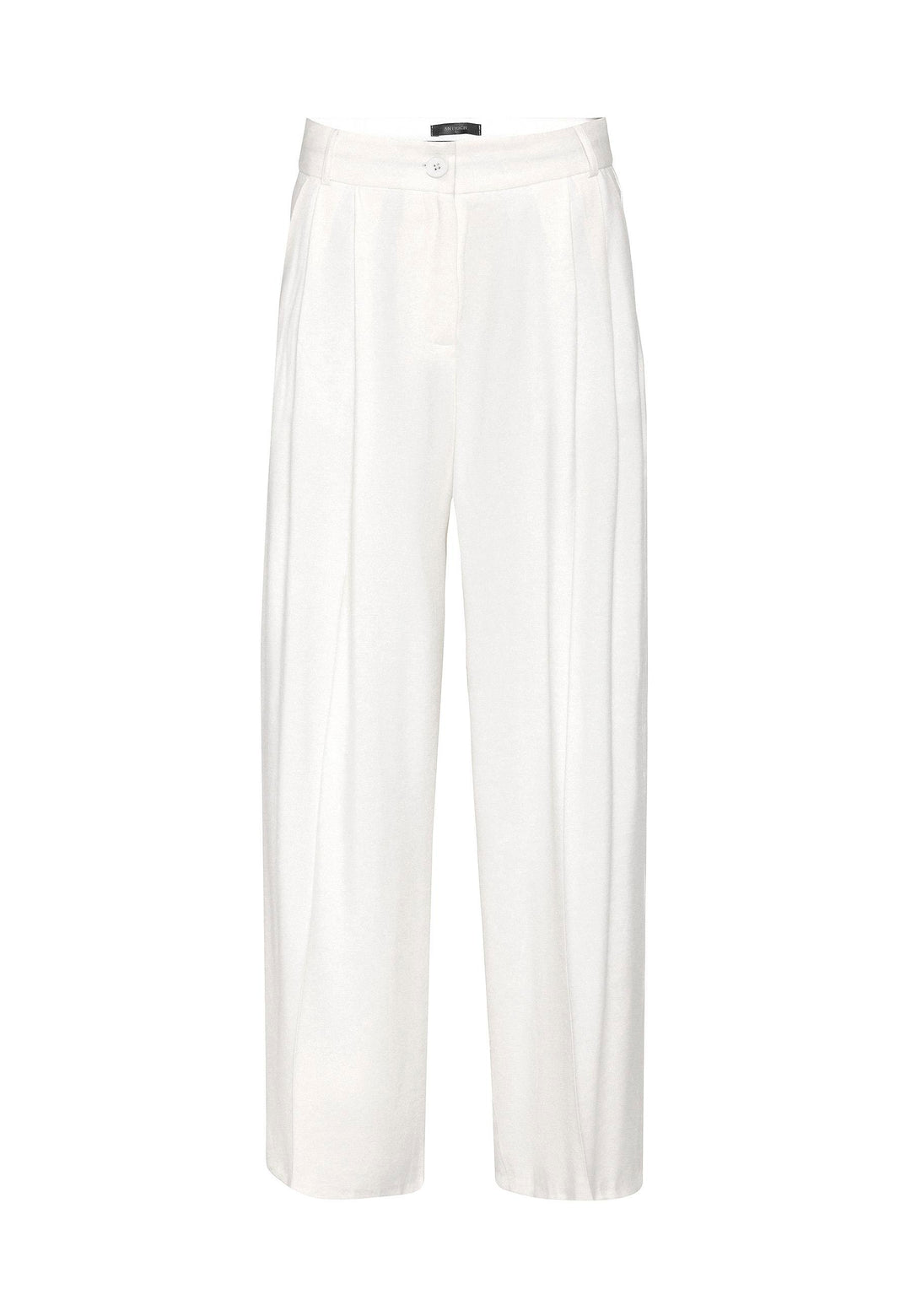 ANT Antioch Ecru Double Pleated Women's Pants - Pärnu