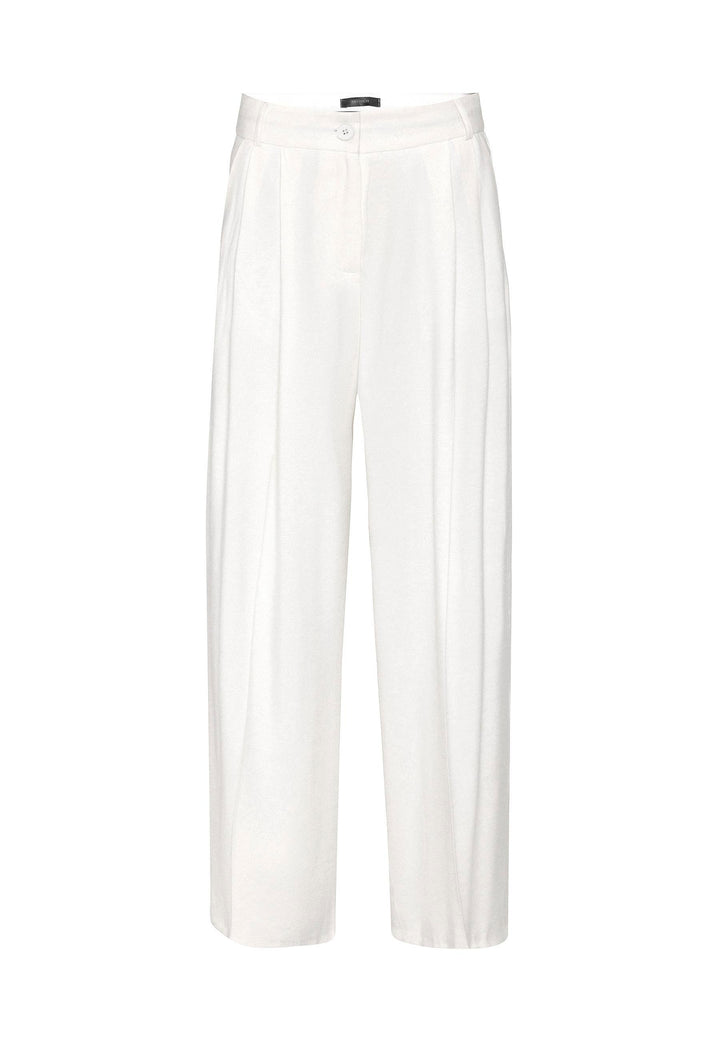 ANT Antioch Ecru Double Pleated Women's Pants - Pärnu