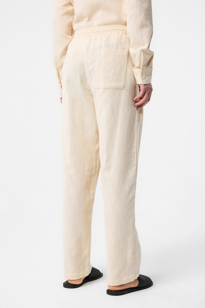 ANT Antioch Ecru Textured Men's Pants - Gary