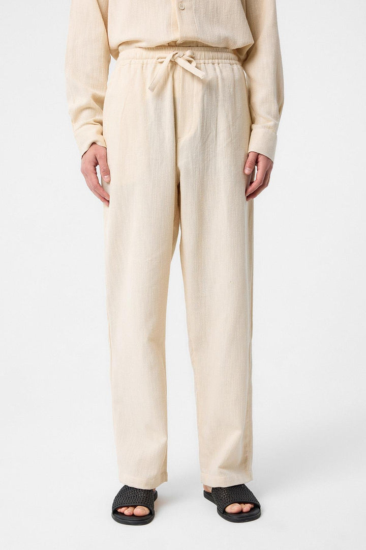 ANT Antioch Ecru Textured Men's Pants - Gary