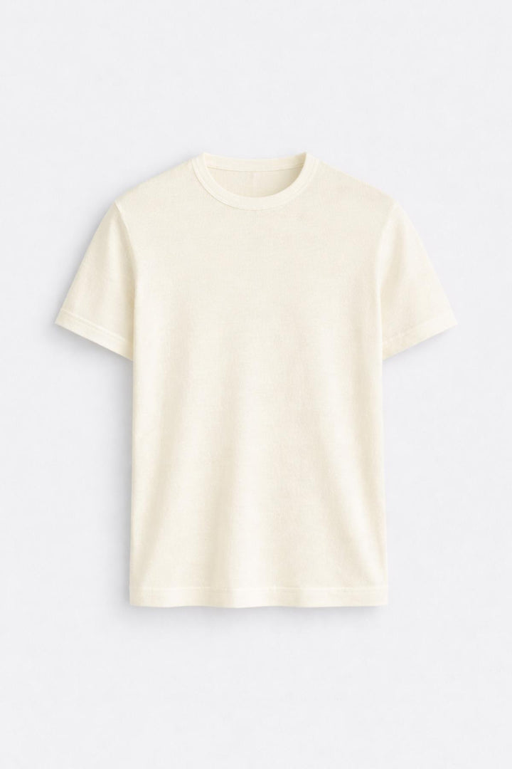ANT Antioch Ekru Dokulu Erkek T-Shirt - Camberley