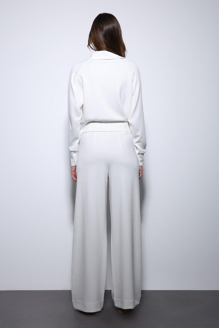 ANT Antioch Ecru Zippered Women's Tracksuit - Spring Valley