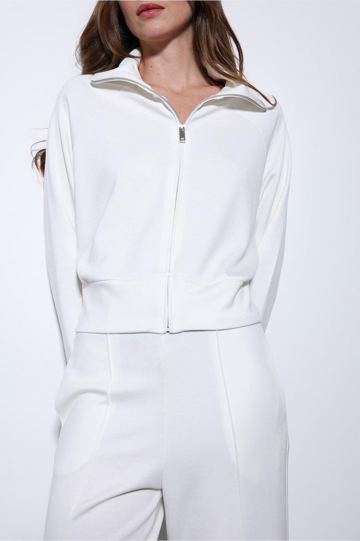 ANT Antioch Ecru Zippered Women's Tracksuit - Spring Valley