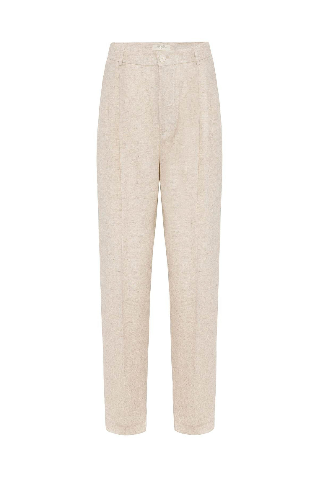 ANT Antioch Ekru Keten Karışımlı Erkek Baggy Pantolon - Watsonville