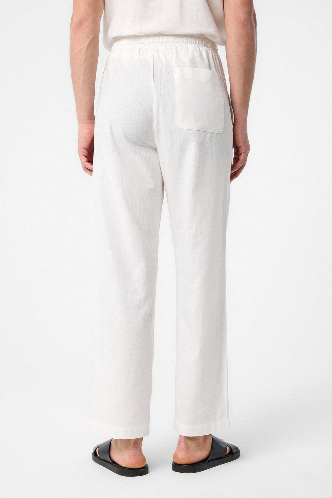 ANT Antioch Ecru Cotton Blend Jogger Men's Pants - Watford