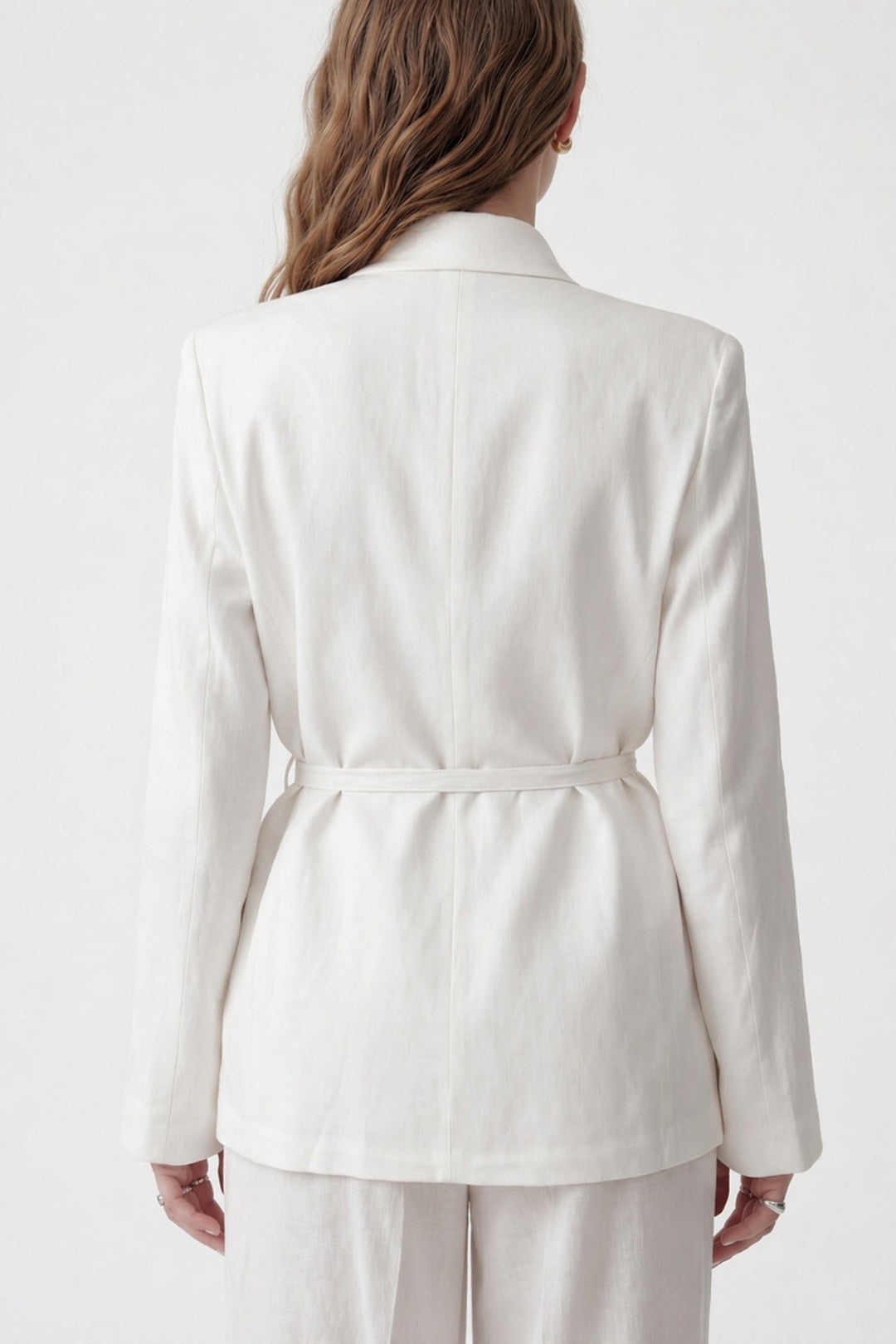 ANT Women's Linen-Blend Blazer - Arras