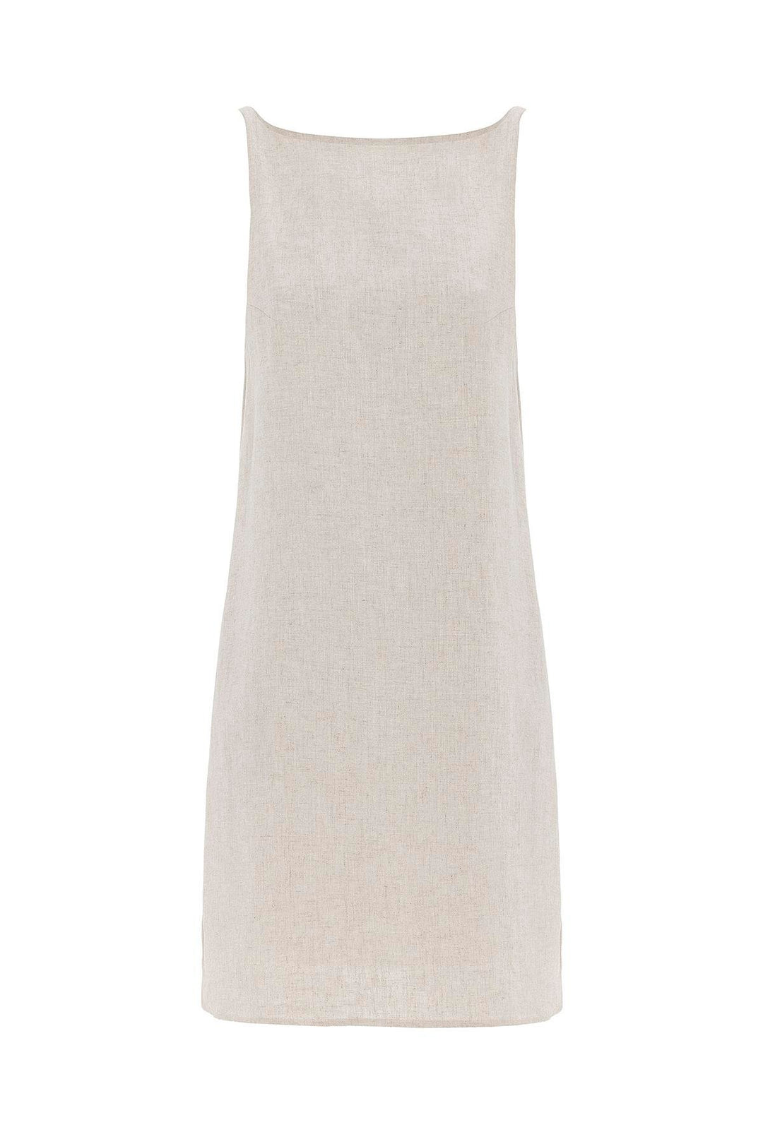 ANT Antioch Ecru Linen Blend Women's Mini Dress - Waterlooville