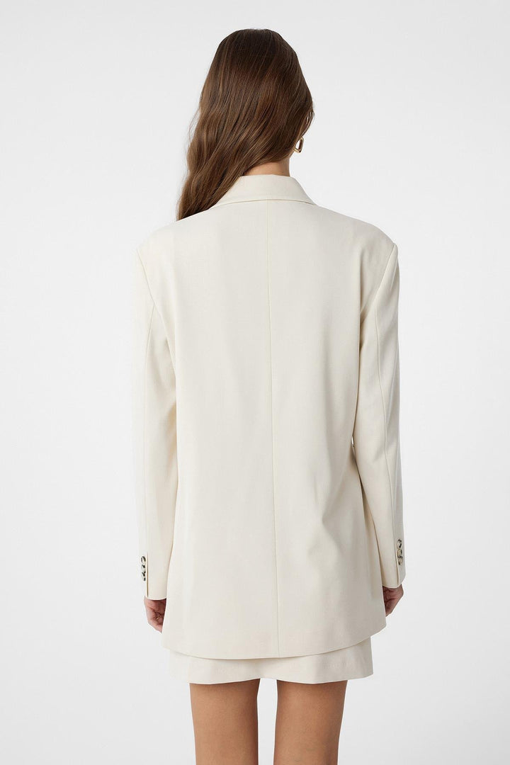 ANT Antioch Ecru Belted Women's Blazer - Pamplona